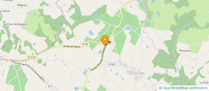 localisation de l'entreprise MONSIEUR FRANCIS TAILLANDIER  CONCEZE