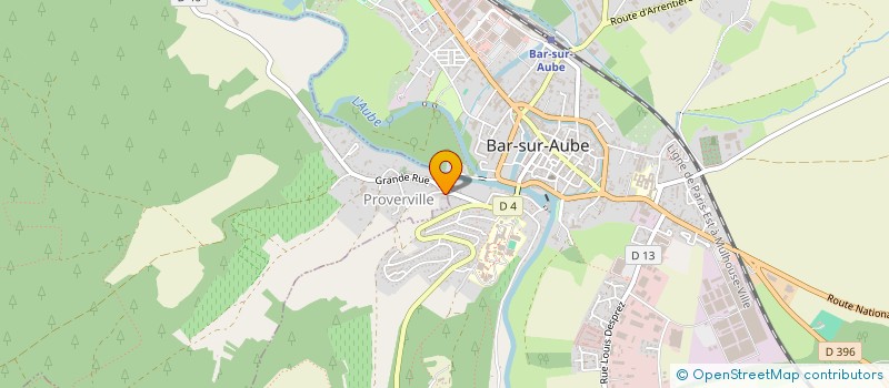 localisation de l'entreprise MONSIEUR FRANCIS TAPRAY  COLOMBE-LA-FOSSE