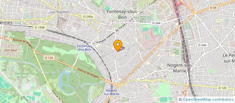 localisation de l'entreprise MONSIEUR FRANCIS TARDY à FONTENAY-SOUS-BOIS