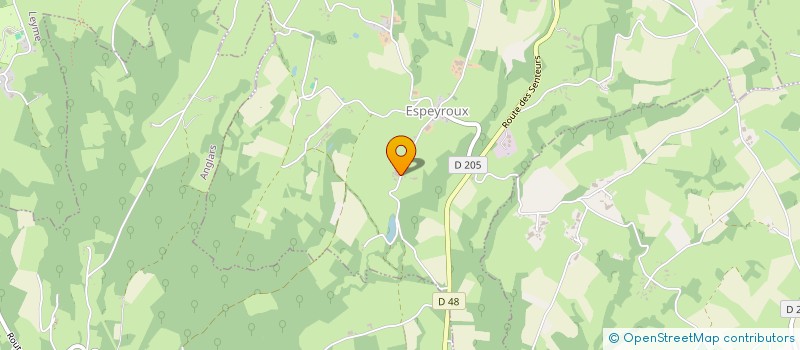 localisation de l'entreprise MONSIEUR FRANCIS TAURAND  ESPEYROUX