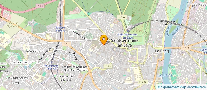 localisation de l'entreprise MONSIEUR FRANCIS TEBOUL  SAINT-GERMAIN-EN-LAYE