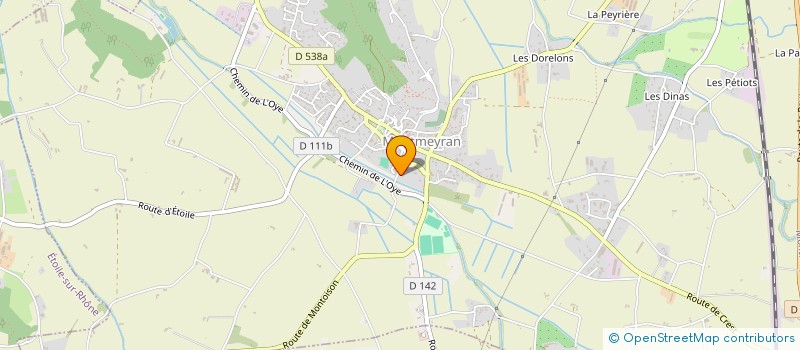 localisation de l'entreprise MONSIEUR FRANCIS TEISSIER  MONTMEYRAN