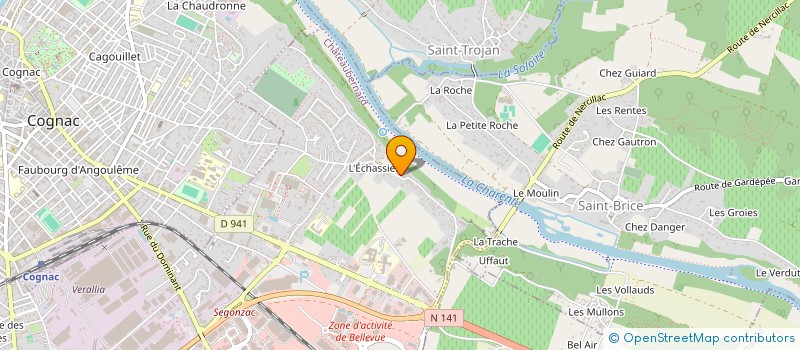 localisation de l'entreprise MONSIEUR FRANCIS TERREAU  CHATEAUBERNARD