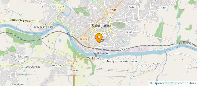 localisation de l'entreprise MONSIEUR FRANCIS TETE à SAINT-JUNIEN