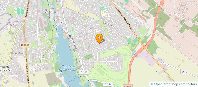 localisation de l'entreprise MONSIEUR FRANCIS TIGE  BOURGES