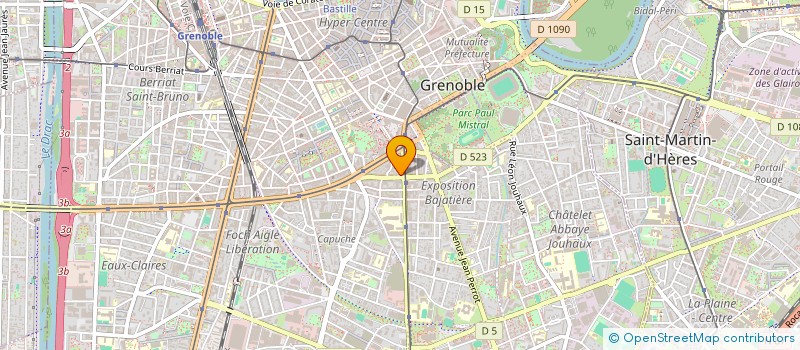 localisation de l'entreprise MONSIEUR FRANCIS TOMAS à GRENOBLE