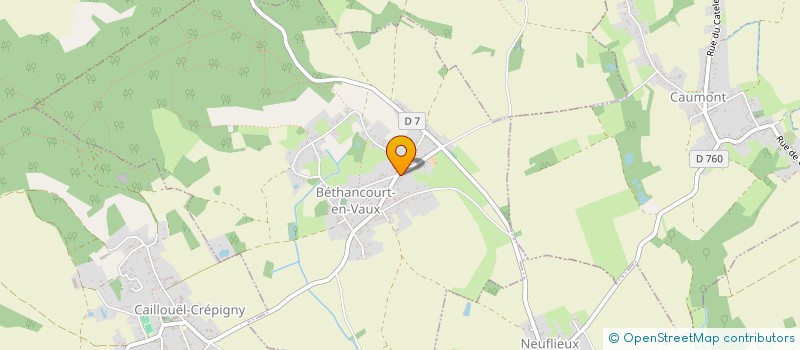 localisation de l'entreprise MONSIEUR FRANCIS TORCHEUX  BETHANCOURT-EN-VAUX