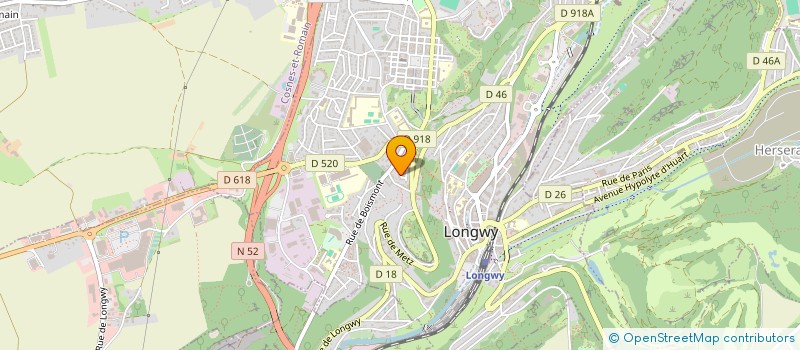 localisation de l'entreprise MONSIEUR FRANCIS TORDI à LONGWY