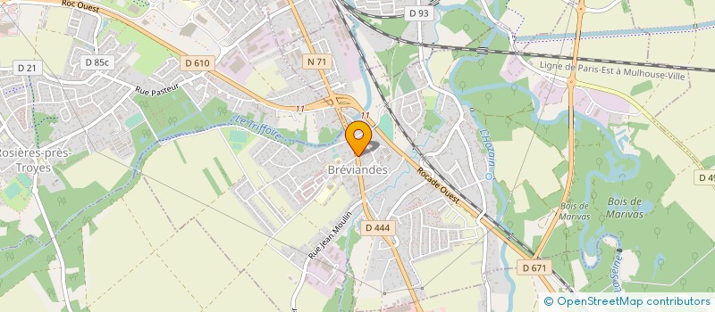 localisation de l'entreprise MONSIEUR FRANCIS TORO  BOUILLY