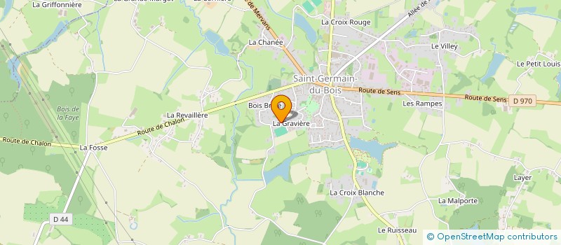 localisation de l'entreprise MONSIEUR FRANCIS TRAN à SAINT-GERMAIN-DU-BOIS