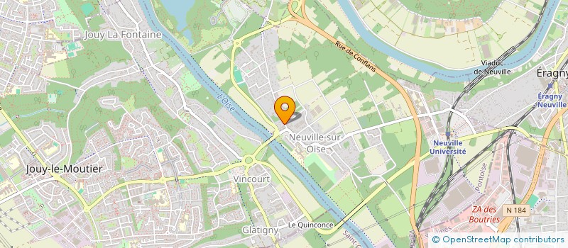 localisation de l'entreprise MONSIEUR FRANCIS TREMBLAY  NEUVILLE-SUR-OISE