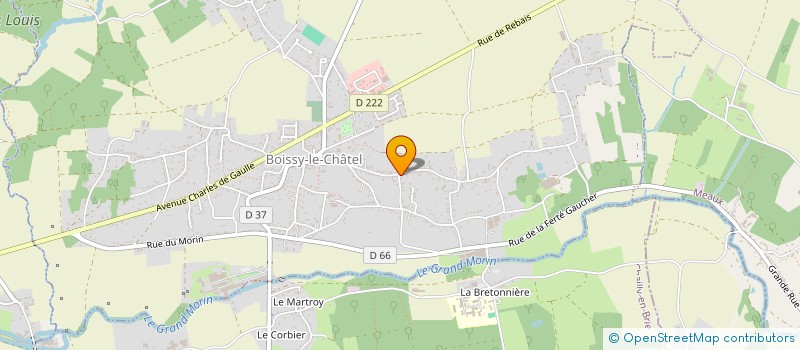 localisation de l'entreprise MONSIEUR FRANCIS TREMBLAY  BOISSY-LE-CHATEL