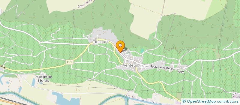 localisation de l'entreprise MONSIEUR FRANCIS TRIBAUT  ROMERY