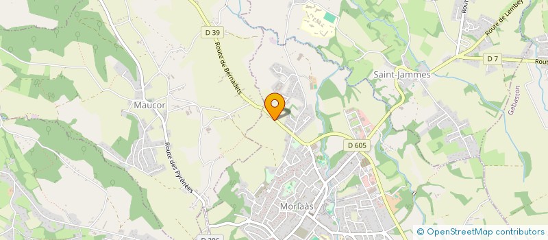 localisation de l'entreprise MONSIEUR FRANCIS TRISTAN-LOUSTAU  MAUCOR