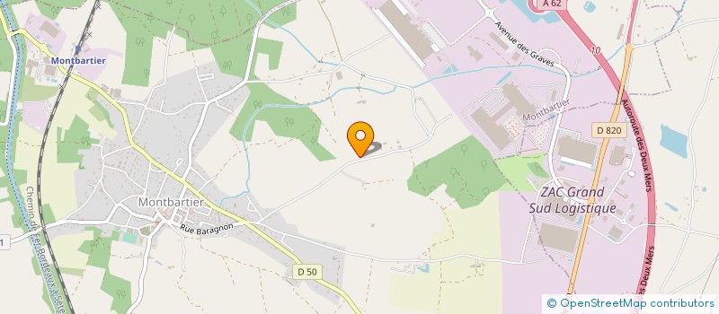localisation de l'entreprise MONSIEUR FRANCIS TROQUET  MONTBARTIER