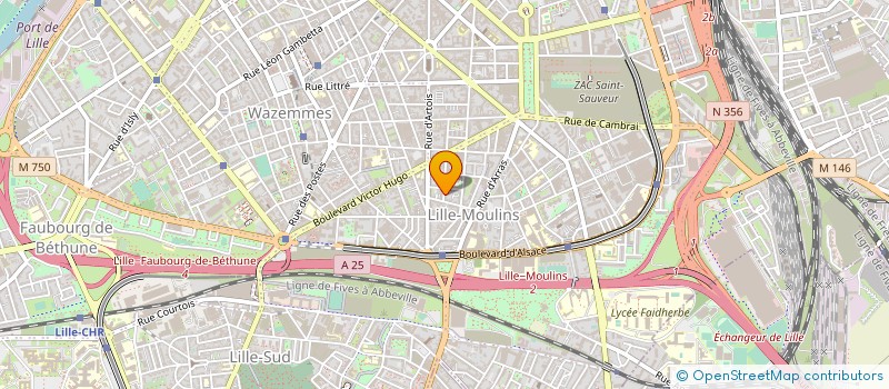 localisation de l'entreprise MONSIEUR FRANCIS ULFRIDE POULA DJENKE à LILLE