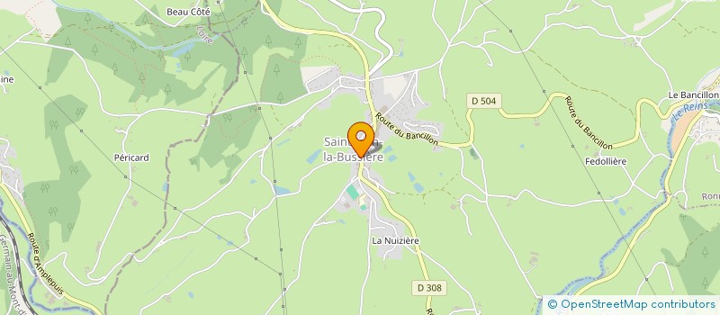 localisation de l'entreprise MONSIEUR FRANCIS VAILLANT à AMPLEPUIS