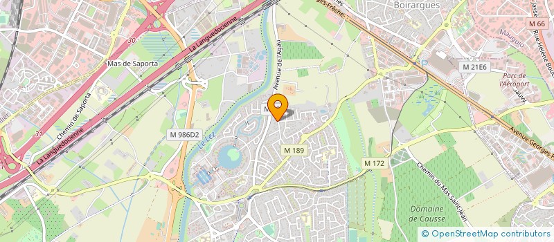 localisation de l'entreprise MONSIEUR FRANCIS VALAT à LATTES