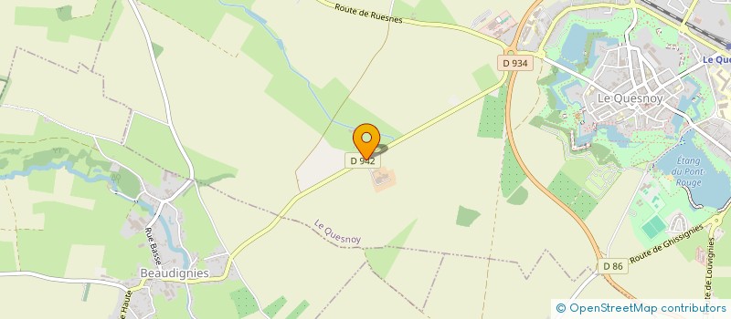 localisation de l'entreprise MONSIEUR FRANCIS VALES à LE QUESNOY