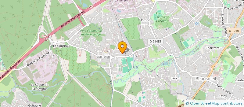 localisation de l'entreprise MONSIEUR FRANCIS VALLEJO  CANEJAN