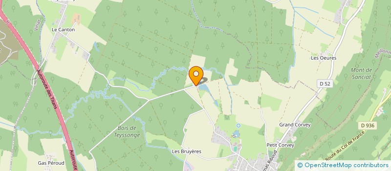 localisation de l'entreprise MONSIEUR FRANCIS VAN VLASSENBROECK  JASSERON