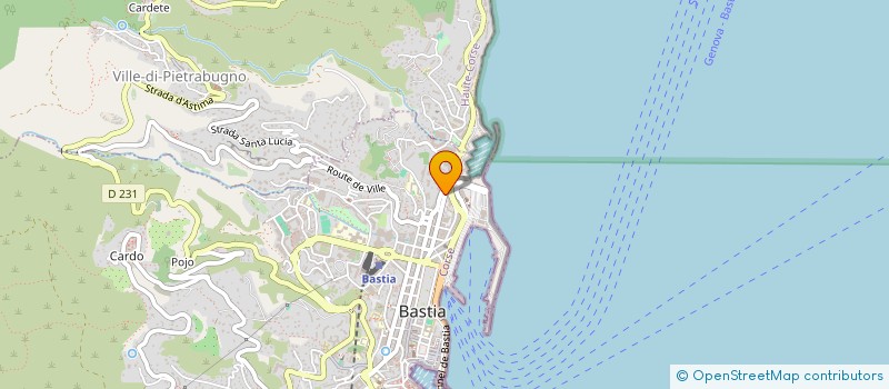 localisation de l'entreprise MONSIEUR FRANCIS VANNUCCI à BASTIA