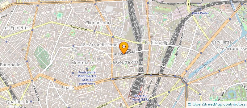 localisation de l'entreprise MONSIEUR FRANCIS VANOT à PARIS