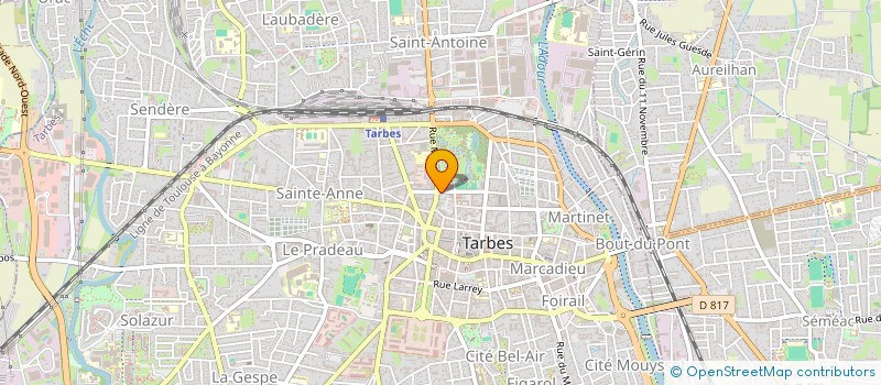 localisation de l'entreprise MONSIEUR FRANCIS VARICHON à TARBES