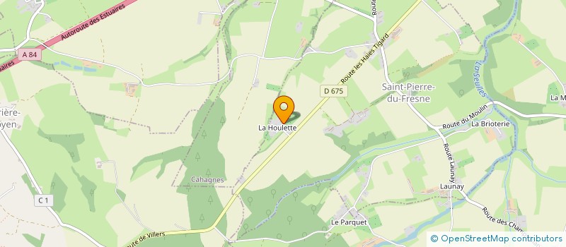 localisation de l'entreprise MONSIEUR FRANCIS VAUTIER à SOULEUVRE EN BOCAGE