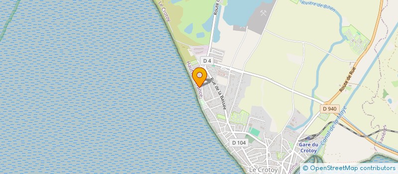 localisation de l'entreprise MONSIEUR FRANCIS VERHEYDE à LE CROTOY