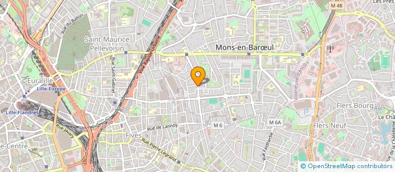 localisation de l'entreprise MONSIEUR FRANCIS VERMEULEN à MONS-EN-BARŒUL