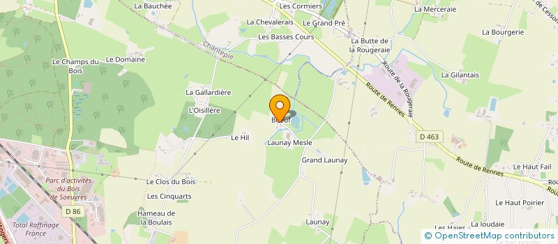 localisation de l'entreprise MONSIEUR FRANCIS VERRON  VERN-SUR-SEICHE