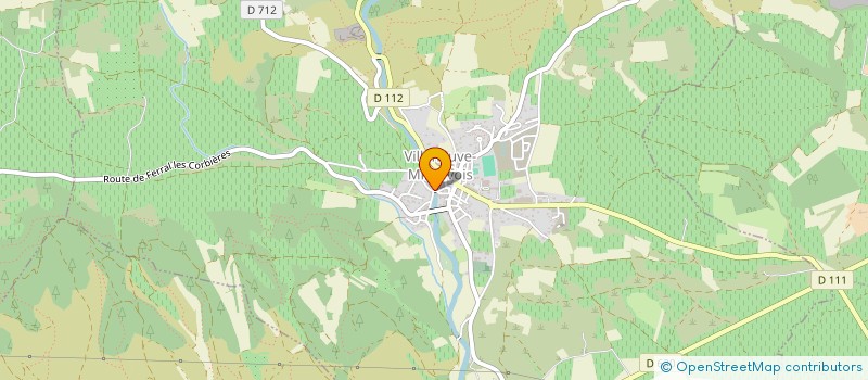 localisation de l'entreprise MONSIEUR FRANCIS VERSLYPE  VILLENEUVE-MINERVOIS