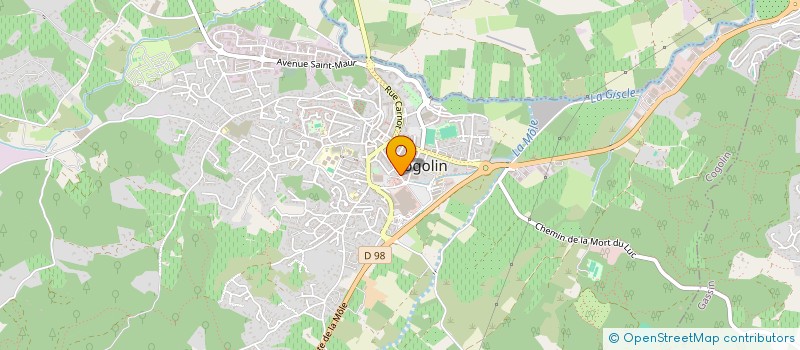 localisation de l'entreprise MONSIEUR FRANCIS VIALE à COGOLIN