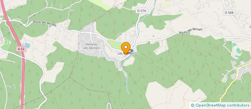 localisation de l'entreprise MONSIEUR FRANCIS VIDAL  ROUSSET