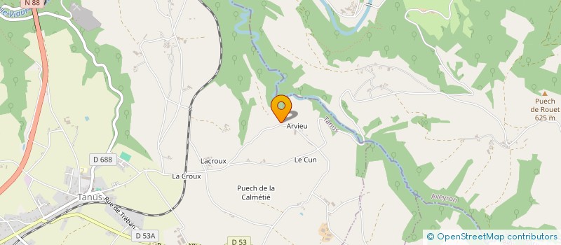 localisation de l'entreprise MONSIEUR FRANCIS VIGROUX  MOULARES