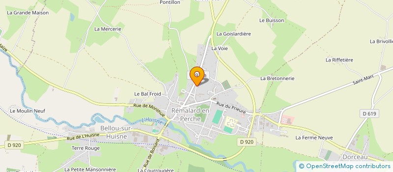 localisation de l'entreprise MONSIEUR FRANCIS VIGUIER à REMALARD-EN-PERCHE