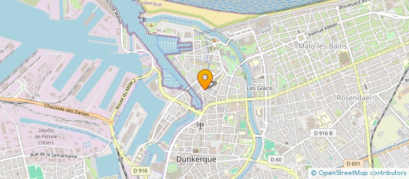 localisation de l'entreprise MONSIEUR FRANCIS VILEYN à DUNKERQUE