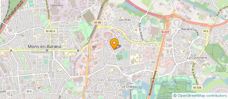 localisation de l'entreprise MONSIEUR FRANCIS VILLETTE à VILLENEUVE D ASCQ