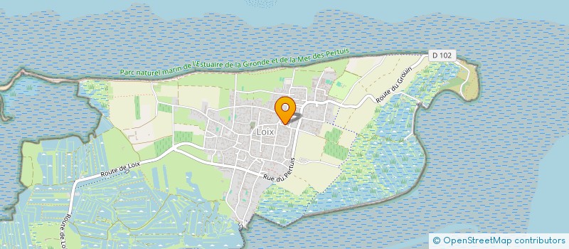 localisation de l'entreprise MONSIEUR FRANCIS VION  LOIX