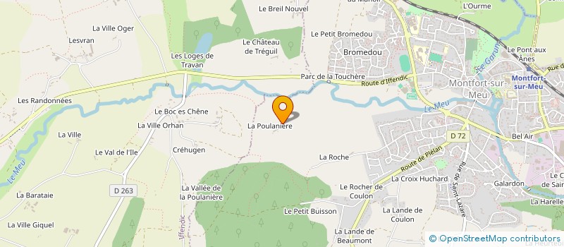 localisation de l'entreprise MONSIEUR FRANCIS VITRE à MONTFORT-SUR-MEU