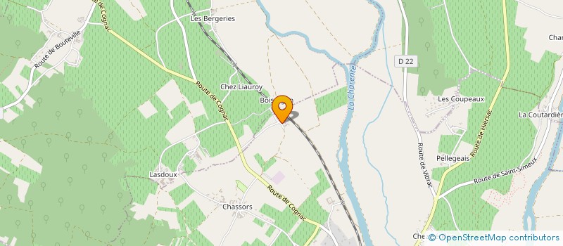 localisation de l'entreprise MONSIEUR FRANCIS VOISIN à CHATEAUNEUF-SUR-CHARENTE
