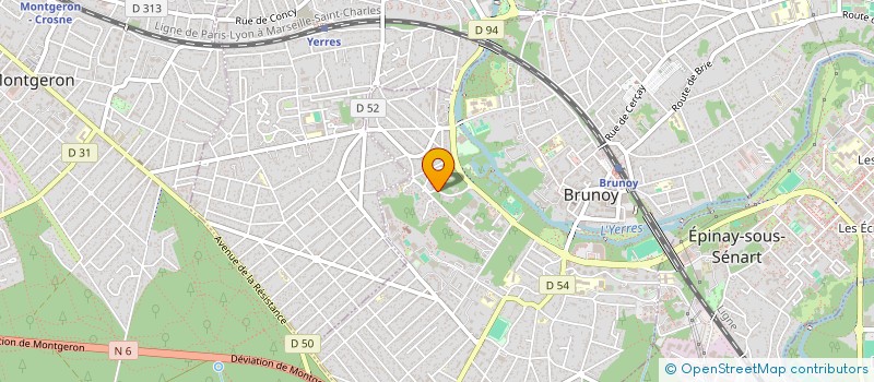 localisation de l'entreprise MONSIEUR FRANCIS WAGENER à BRUNOY