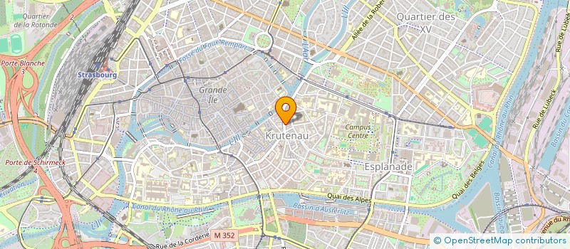 localisation de l'entreprise MONSIEUR FRANCIS WILLM à STRASBOURG