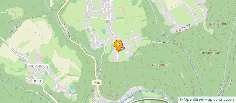 localisation de l'entreprise MONSIEUR FRANCIS WILT  PHALSBOURG