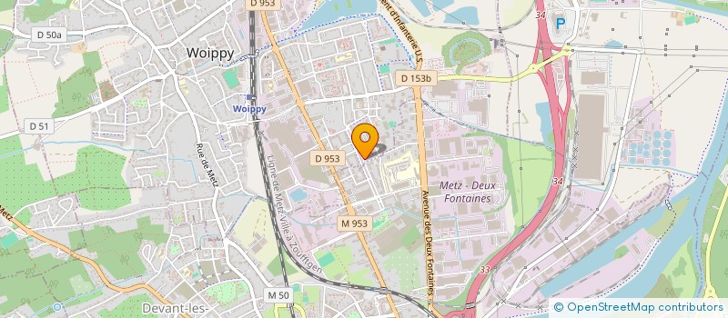 localisation de l'entreprise MONSIEUR FRANCIS WITWICKI  WOIPPY