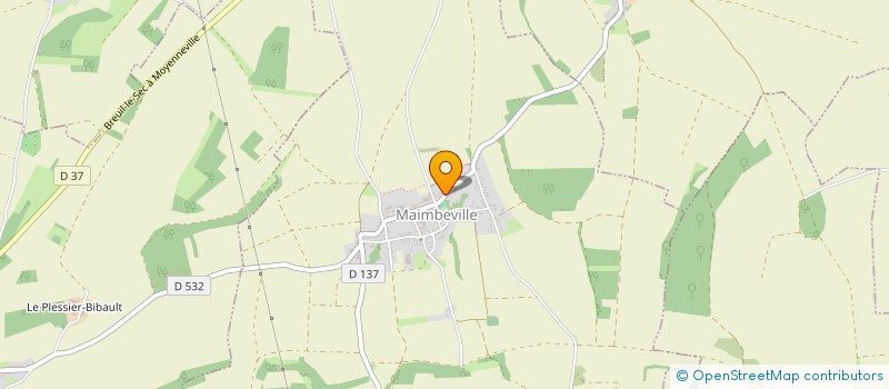 localisation de l'entreprise MONSIEUR FRANCIS WOLF  MAIMBEVILLE