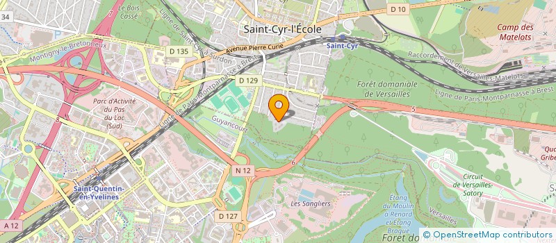 localisation de l'entreprise MONSIEUR FRANCIS YUNG à SAINT-CYR-L'ECOLE
