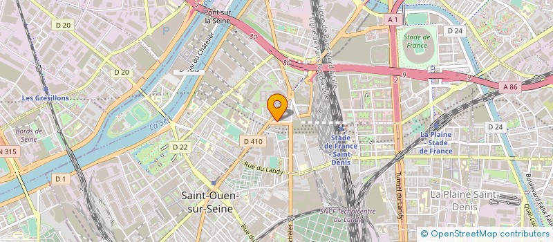 localisation de l'entreprise MONSIEUR FRANCIS ZAHIRI à SAINT-DENIS
