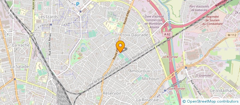 localisation de l'entreprise MONSIEUR FRANCIS ZANET à TOULOUSE